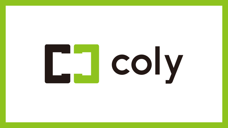 株式会社coly アニメーション形式コーポレートロゴ制作のお知らせ