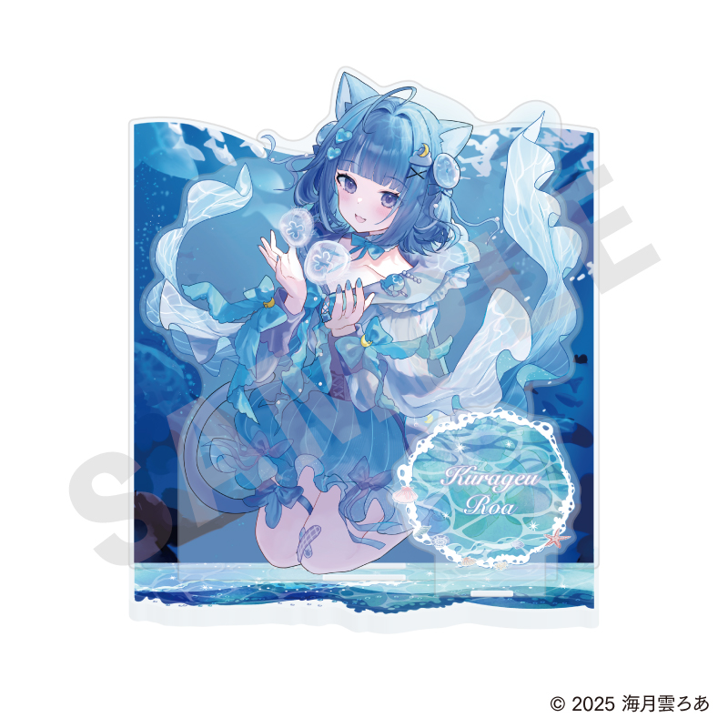 海月雲ろあ　ポップアップストア トレーディング缶バッジ　D 11個 海月雲ろあ ポップアップストア ランダム缶バッチコンプリートセット