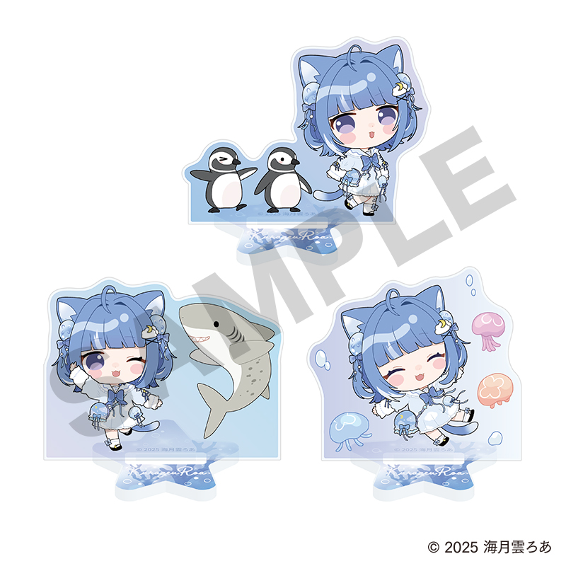 海月雲ろあ　ポップアップストア トレーディング缶バッジ　D 11個 海月雲ろあ ポップアップストア 缶バッジ 4個セット 新品未使用 限定